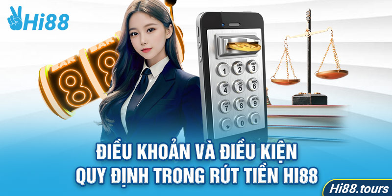 Điều khoản và điều kiện rút tiền Hi88